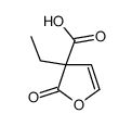 ethyl (±)-tetrahydro-2-oxo-3-furoate Structure