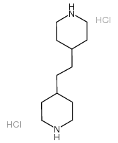 4,4'-ethylenedipiperidine dihydrochloride structure