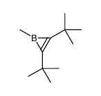 2,3-ditert-butyl-1-methylborirene Structure