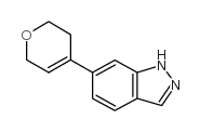 6-(3,6-二氢-2H-吡喃-4-基)-1H-吲唑图片