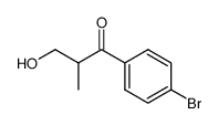 4-bromo-1-(2-hydroxymethyl)propionyl benzene Structure