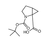 (1S,5R)-2-{[(2-Methyl-2-propanyl)oxy]carbonyl}-2-azabicyclo[3.1.0 ]hexane-1-carboxylic acid Structure