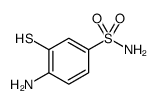 Benzenesulfonamide, 4-amino-3-mercapto结构式