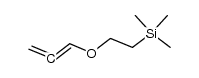 1-[2-(trimethylsilyl)ethoxy]-1,2-propadiene结构式