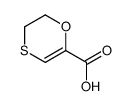 1,4-Oxathiin-2-carboxylicacid,5,6-dihydro-(9CI)结构式