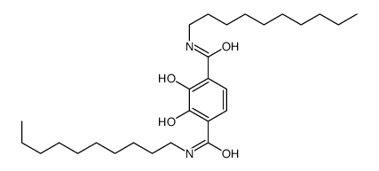 1-N,4-N-didecyl-2,3-dihydroxybenzene-1,4-dicarboxamide Structure