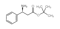 (3S)-3-氨基-3-苯基丙酸叔丁酯结构式