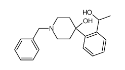 (RS)-1-benzyl-4-[2-(1-hydroxy-ethyl)-phenyl]-piperidin-4-ol Structure