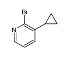 2-Bromo-3-cyclopropylpyridine structure