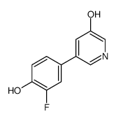 5-(3-fluoro-4-hydroxyphenyl)pyridin-3-ol Structure