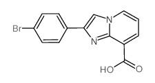 2-(4-溴-苯基)-咪唑并[1,2-a]吡啶-8-羧酸图片