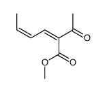 methyl 2-acetylhexa-2,4-dienoate结构式