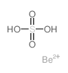 Sulfuric acid,beryllium salt (1:1) Structure