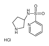 Pyridine-2-sulfonic acid (S)-pyrrolidin-3-ylamide hydrochloride图片