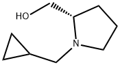[(2S)-1-(Cyclopropylmethyl)-2-pyrrolidinyl]methanol Structure