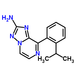 8-(2-Isopropylphenyl)[1,2,4]triazolo[1,5-a]pyrazin-2-amine Structure