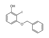 2-iodo-3-phenylmethoxyphenol Structure