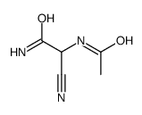 2-Acetylamino-2-cyano-acetamide Structure