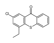 2-chloro-4-ethylthioxanthen-9-one结构式