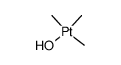 trimethyl platinum (1+), hydroxide结构式