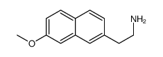 2-(7-METHOXY-2-NAPHTHYL)ETHANAMINE Structure