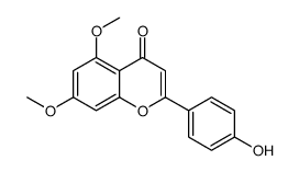 5,7-dimethoxy-4'-hydroxyflavone picture