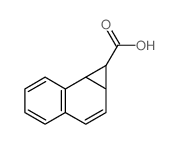 1H-Cyclopropa[a]naphthalene-1-carboxylicacid, 1a,7b-dihydro- Structure