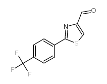 2-(4-(Trifluoromethyl)phenyl)thiazole-4-carbaldehyde picture