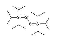 tri(propan-2-yl)-[tri(propan-2-yl)silyldisulfanyl]silane Structure