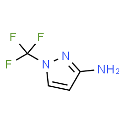 1-(trifluoromethyl)-1H-pyrazol-3-amine Structure