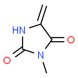 4H-Imidazol-4-one,3,5-dihydro-2-hydroxy-3-methyl-5-methylene-(9CI) structure