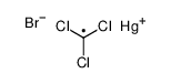 bromo(trichloromethyl)mercury Structure