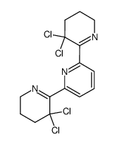 3,3,3'',3''-tetrachloro-3,3'',4,4'',5,5'',6,6''-octahydro-2,2':6',2''-terpyridine Structure