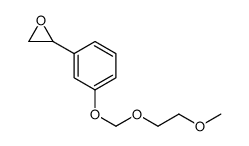 2-[3-[(2-Methoxyethoxy)methoxy]phenyl]oxirane Structure