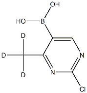 2-Chloro-4-(Methyl-d3)-pyrimidine-5-boronic acid picture