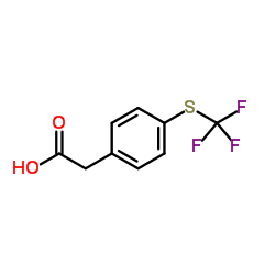 4-(三氟甲硫基)苯乙酸图片