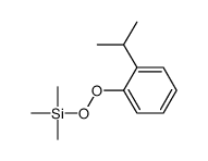 trimethyl-(2-propan-2-ylphenyl)peroxysilane结构式