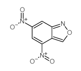 4,6-dinitrobenzo[c]isoxazole structure