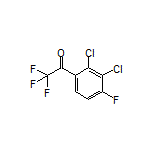 1-(2,3-Dichloro-4-fluorophenyl)-2,2,2-trifluoroethanone Structure