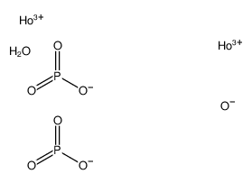 dioxido(oxo)phosphanium,holmium(3+),hydrate Structure