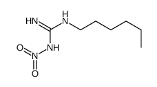 2-hexyl-1-nitroguanidine Structure