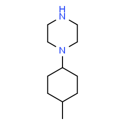 Piperazine, 1-(cis-4-methylcyclohexyl)- (9CI)结构式