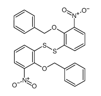 Bis(2-benzyloxy-3-nitrophenyl)disulfide picture