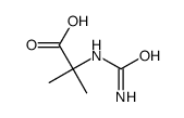 N-CARBAMYL-ALPHA-AMINO-ISOBUTYRIC ACID structure