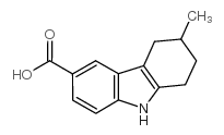 6-methyl-6,7,8,9-tetrahydro-5h-carbazole-3-carboxylic acid Structure