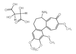 DESACETYLCOLCHICINE-d-TARTRATE结构式