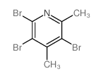 Pyridine,2,3,5-tribromo-4,6-dimethyl-结构式