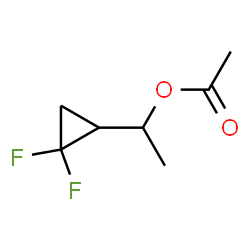 Cyclopropanemethanol, 2,2-difluoro-alpha-methyl-, acetate (9CI) structure