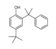 4-tert-butyl-2-(2-phenylpropan-2-yl)phenol Structure