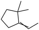 2-Ethylidene-1,1-dimethylcyclopentane Structure